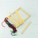 Wood Knitting Loom Yarn Shuttle Comb DIY Handmade Craft Tool D9T6