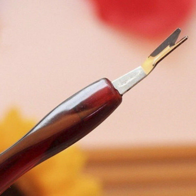 2PCS Cuticle Pusher Trimmer Cutter Remover Pedicure Manicure Nail Art Tool Kit