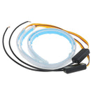 2X 60cm LED turn signal DRL headlight daytime running light universal 12V  3C