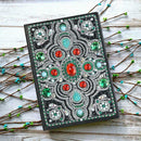 DIY Mandala Special Shaped Diamond Painting 50 Pages Notebook A5 Sketchbook