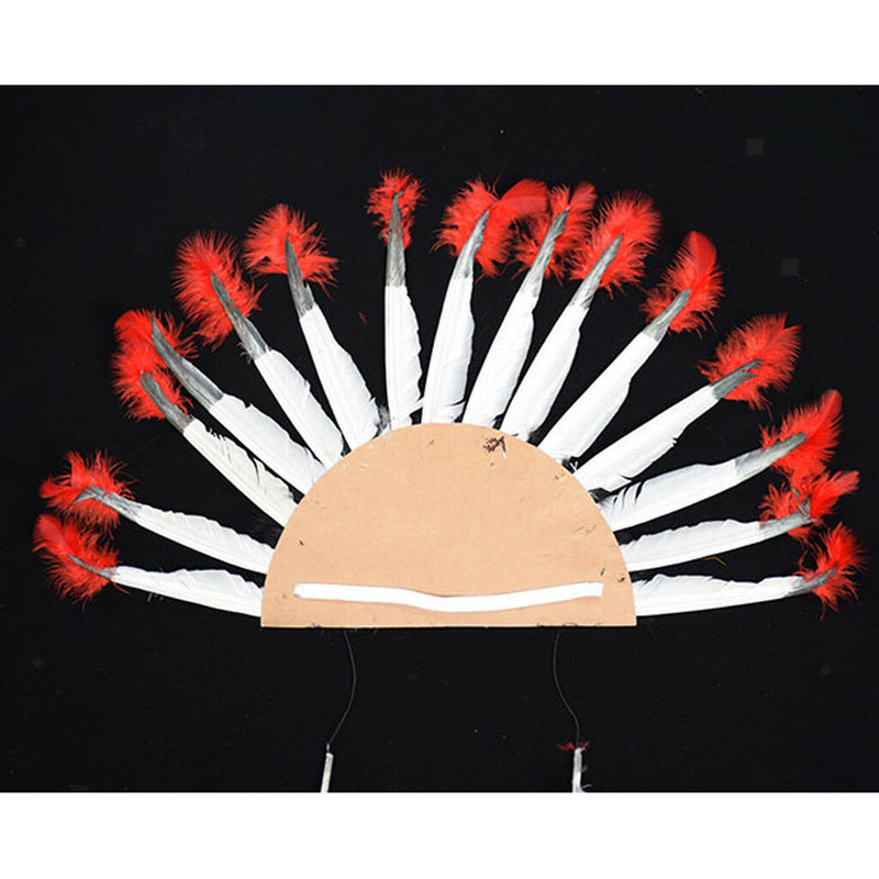 Style Feather Headband Women Hair Accessory Fancy Dress