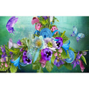 5D DIY Full Drill Diamond Painting Butterfly Flowers Cross Stitch Mosaic