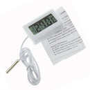 Mini Digital LCD High Temperature Thermometer With Probe Celsius Tide