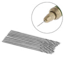 60 PCS 0.5-1.0mm Micro HSS Twist Drill Bits Steel Shank Tool Set