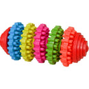 Nice Colorful Rubber Pet Dog Puppy Dental Teething Healthy Teeth Gums Chew