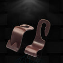 4 Pcs Car Seat Back Hooks Headrest Hanger Organizer Hooks For Handbag Coat  R5K7