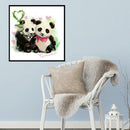 5D DIY Full Drill Diamond Painting Panda Love Cross Stitch Embroidery Kits