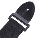 68cm-124cm Universal Guitar Strap Adjustable Nylon Guitar Belt with PU LeatS Kw