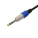 3P XLR Female Jack to 1/4" 6.35mm Male Plug Stereo Microphone Adapter Cable