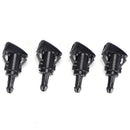 2PCS Windshield Washer Wiper Fan-Shaped Water Spray Nozzle Dodge Charger RamA3C