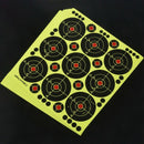90Pcs 3 Inch Targets Reactive Splatter Paper Target for Archery Hunting H2M6