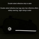 Cycling Bike Bicycle Front Tube Frame Saddle Bag Phone Pouch Reflective Q1I3
