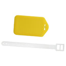 Luggage Tag Plastic Luggage Tag Yellow