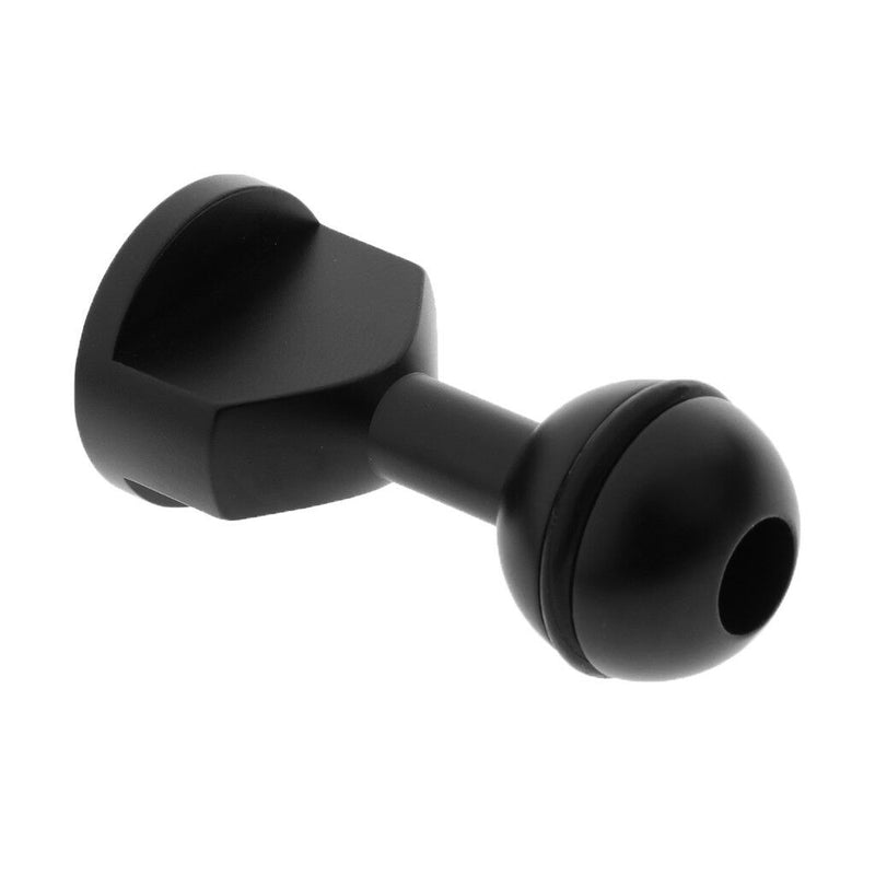 1" Underwater Ball Clamp Adapter for Light Flash Photo Video 1/4" Device