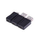 12Pcs/Set OTG USB 2.0 A Male To Female Micro USB Micro-B Mini-B Changer Data