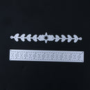 ET422 Leaf Border DIY Cutting Dies Metal Stencils Scrapbook Craft
