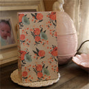4pcs Flower Floral Paper Xmas Party Holiday Cookies Gift Bag Holder + Sticker3C