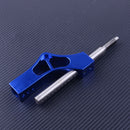 Adjustable Car Auto Gear Shifter Shift Knob Extender Lever Extension + Adapters
