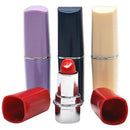 Cute Secret Lipstick Shaped Stash Pills Box Holder Medicine Organizer Case ES