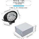 5inch 24W LED Work Light Fog Lamp Truck OffRoad Tractor Flood Beam 12V 24V  MO