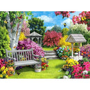 Full Suare Diamond Painting Landscape Garden 5D Diamond Painting Flower Squ Q4S9