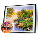5D Full Drill Diamond Embroidery DIY Landscape Painting Cross Stitch(m001)