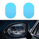 2X Car Rearview Mirror Glass Film Waterproof Anti-Fog Window Membrane