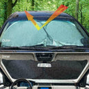 Car Auto Windshield Sunshade Front Window Foldable Shade Sun Visor Cover I0 D4A1