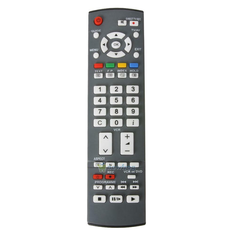 Replacement Remote Control for Panasonic EUR765109A LCD LED Smart HDTV VCR DVD