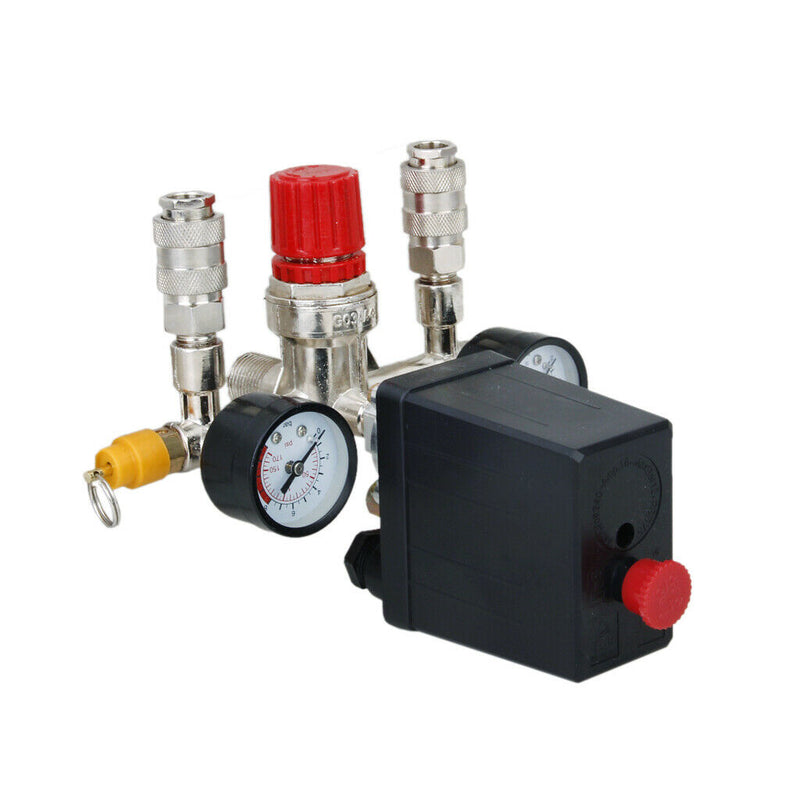 Air Compressor Pressure Switch Control Valve SG-3 , 220V, 16A, Black