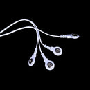 2.5mm 4 Button 2 In 1 Electrode Lead Wires Connecte Cables for  Machine D Kw