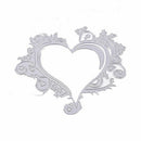 Lace Heart DIY Stencil Scrapbooking Album Paper Card Embossing Metal Cuttin O7E0
