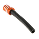 Motorcycles Fuel Tank Cap Valve Vent Breather Hose Tube ATV Pit Bike Orange