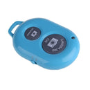 Remote Control Button Bluetooth Phone Selfie Stick Shutter Release (Blue) A