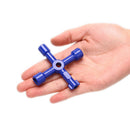 1pc Multifunction 4 Ways Universal Triangle Wrench Key Plumber Keys TriangleA^i
