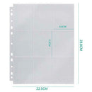 30pcs Game Card Storage Collection Page Game Card Sleeves Album Card Cover