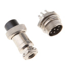 GX16 8 Pins Metal Waterproof Aviation Connector Plug & Socket