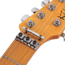 Electric Guitar String Retainer Bar + Locking Nut String Lock Chrome