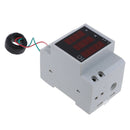 Multifunction Din Rail Digital AC Voltmeter Ammeter Wattmeter 200-450V 100A