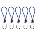 5 Pcs Bungee Hook Tie - Elastic Rope Stretch Cord Tarp Straps with 6mm