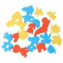 24pcs Colorful Different Shapes Kids Children Crafting Painting Sponge DIY  T2S8