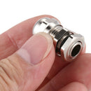 5 Pcs M12 Metal 3-6.5mm Dia Waterproof Cable Glands Connector H7T3