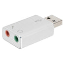 CableDeconn 5.1 Channel USB to 3.5mm Jack Audio External Sound Card Adapter