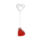 Diaphanous Red Love Heart Basemap Image Memo Holder Photo Clip Holder Heart