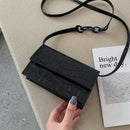 Women Bag Fashion Crocodile Shoulder Bag Ladies Purses Messenger Crossbody  I5F3
