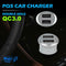 PQ3A 36W Quick Charge Car Charger QC 3.0 Dual USB Fast Phone Charger Adapter