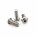 80pcs M5x10mm Stainless Steel Button Head Hex Socket Cap Screws Bolts