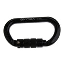2Set Duty Carabiner Climbing Safety Screw Hook Buckle Keychain Climbing