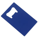 Blue Stainless Steel Beer Bottle Cap Opener Credit Card Size Bar Tool J!j