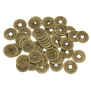 50pcs Feng Shui Coins Lucky Coins For Fortune Chinese I Ching Money Charm